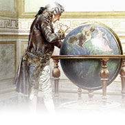 Studying the Globe by Giuseppe Signorini